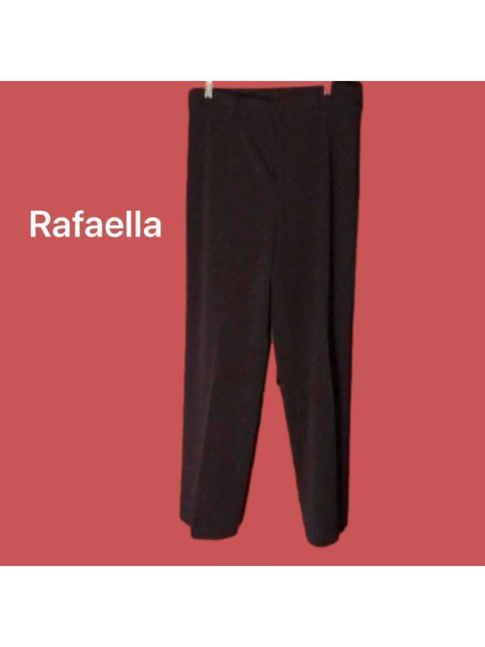Dark Brown Rafaella stretchy pants (8) EUC